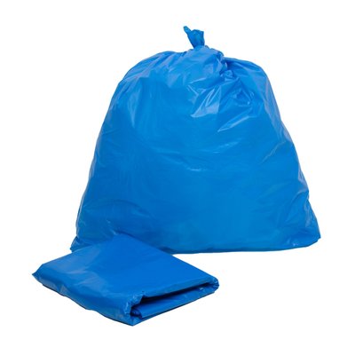 Saco de Lixo Oxibiodegradável 50 L Azul Super Reforçado 50 unidades | UpBag
