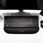 Apoio de Pulso para Teclado Ergonômico Go Tech 10T Preto