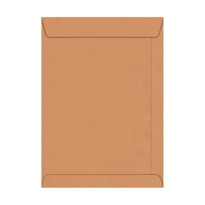 Envelope Saco Kraft Natural 240 x 340mm 80g 10 unidades