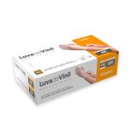 Luva de Segurança Vinil GoSafety Com Amido CX100UN P Go Safety