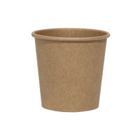 Copo de Papel Kraft 120ml Reciclável 50 unidades | Versaline