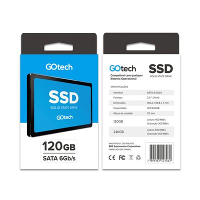 SSD 120GB GoTech A320
