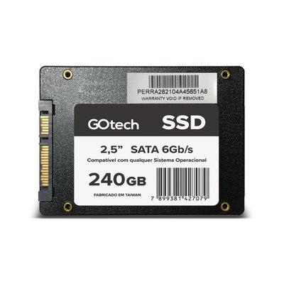 SSD 240GB GoTech A320