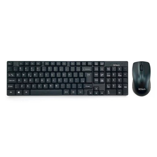 Kit Teclado e Mouse com fio LK-201 Preto | Go Tech