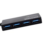 Hub USB Tipo C 3.0 Go Tech H4X3AZ 4 Portas USB