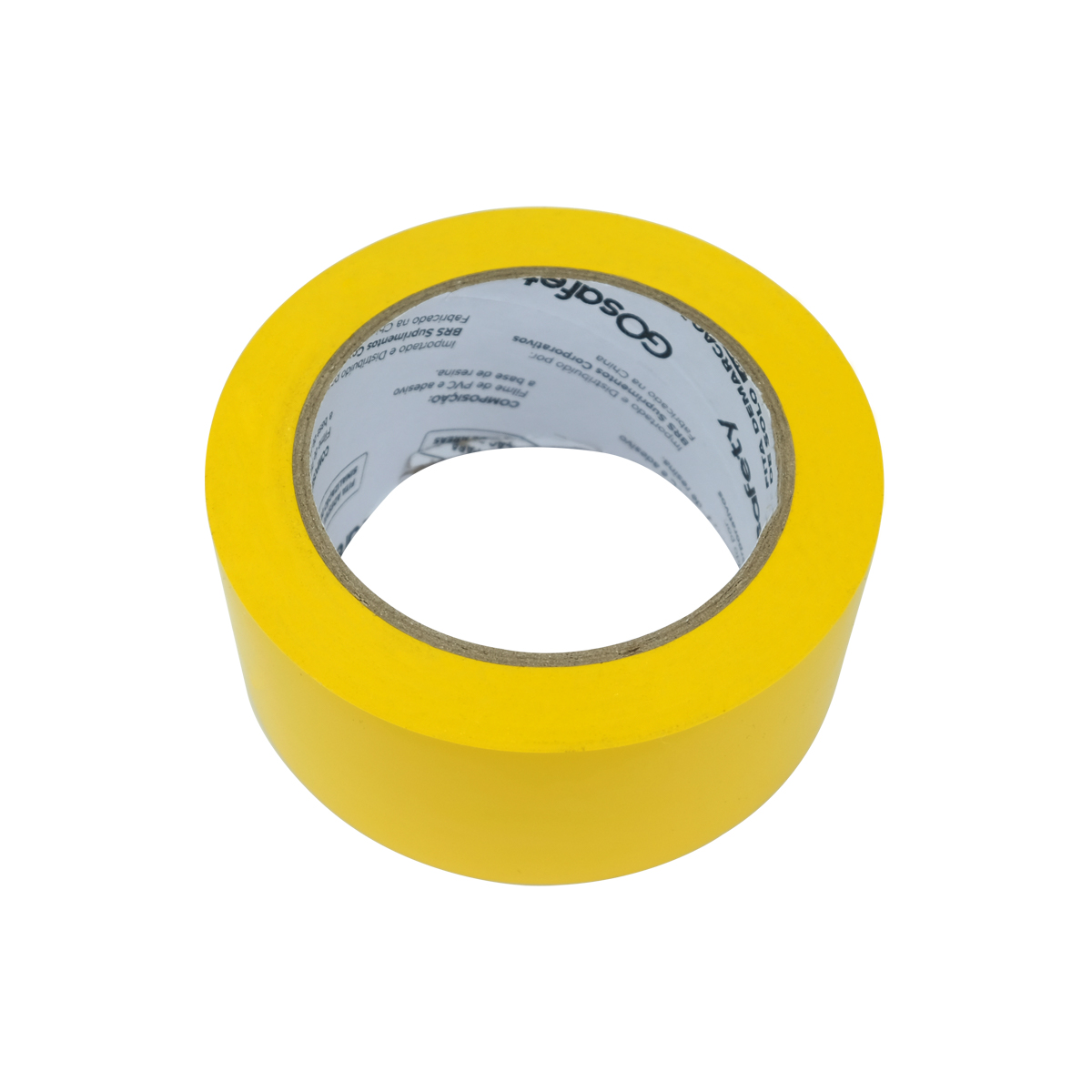Fita Demarcação Solo 48mm x 30m Amarela | Go Safety