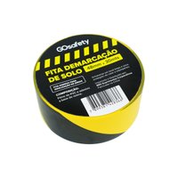 Fita Demarcação Solo Go Safety 48mm x 30m Amarela/Preta
