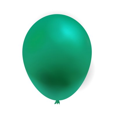 Balão de Latex 7 Verde Pacote com 50 unidades