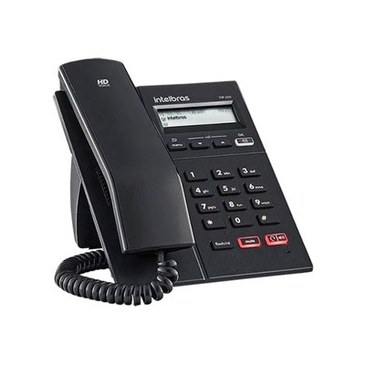 Telefone com Fio IP Intelbras TIP 125i Preto