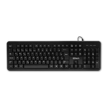 Teclado USB Go Tech CMPK-01 ABNT2 Preto