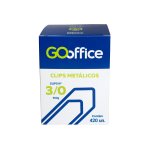 Clips Galvanizado Go Office 3/0 Fio 1,20mm Trad. CX 420UN