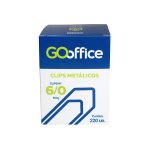 Clips Galvanizado Go Office 6/0 Fio 1,50mm Trad. CX 220UN