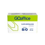 Clips Galvanizado Go Office 8/0 Fio 1,40mm Leve CX 25UN