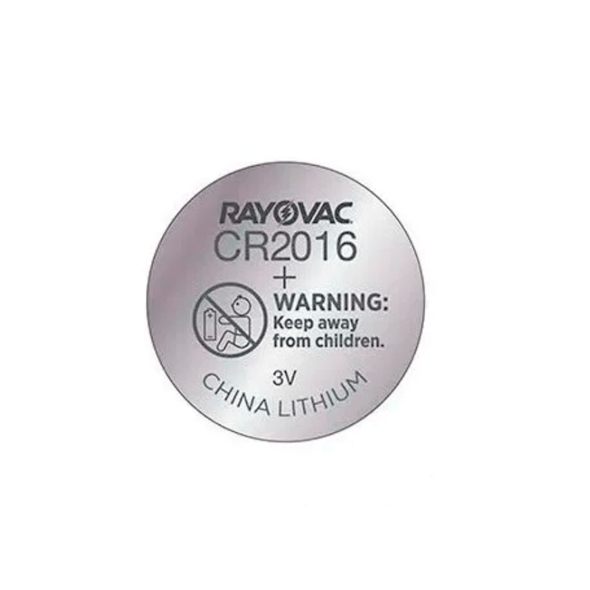 Bateria Lítio Rayovac 3V CR2016 SM-50 5UN