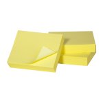 Bloco Adesivo Amarelo 40 m x 50 mm 3 unidades | Go Office