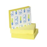 Bloco Adesivo Amarelo 40 m x 50 mm 3 unidades | Go Office