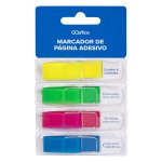 Marcador de Página Adesivo Go Office 12,5x43mm Neon