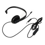 Headset USB U24 Monoauricular Preto