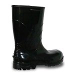 Bota de PVC Cano Médio 40 Preta Bico e Palmilha Aço 80BPC200PA Bracol 