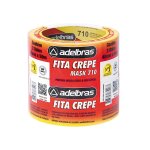 Fita Crepe 48 mm x 50 metros 2 rolos | Adelbrás Mask 710