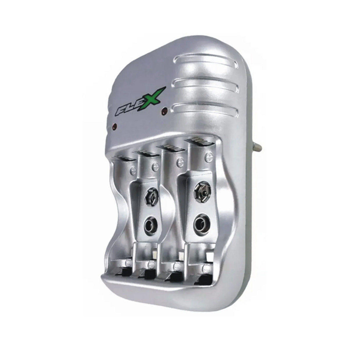Carregador de Pilhas AA/AAA/9V Flex FX-C03-4P Bivolt