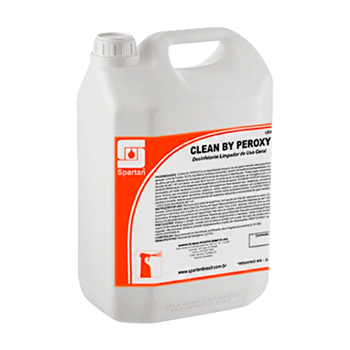 Desinfetante Limpador Clean by Peroxy 5L | Spartan