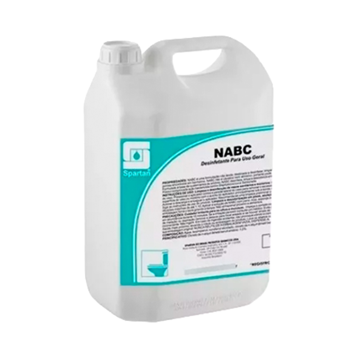 Desinfetante Concentrado NABC Bouquet 5 Litros | Spartan