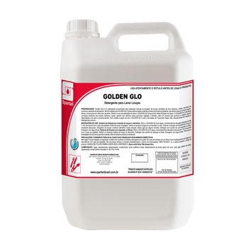 Detergente Concentrado Neutro Golden Glo 5 Litros | Spartan