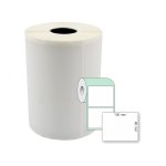 Etiqueta Couchê Branca 100 mm x 80 mm 1 coluna 700 unidades