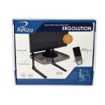 Suporte para Monitor Reliza Preto Acrílico Ergolution