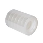 Fita Adesiva 12 mm x 30 metros Transparente 6 rolos | Sooper