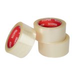 Fita Adesiva 48 mm x 100 metros Transparente 4 rolos | Sooper