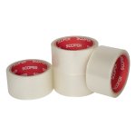 Fita Adesiva 48 mm x 50 metros Transparente 4 rolos | Sooper