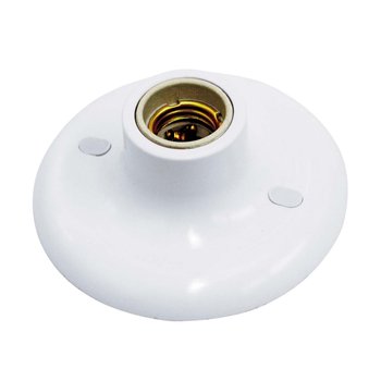 Plafon Soquete Porcelana Branca | Taschibra