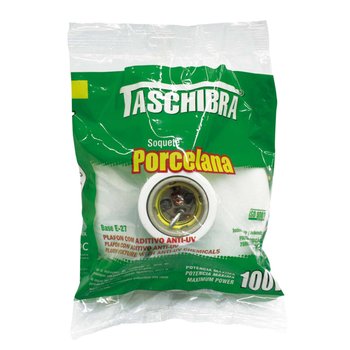 Plafon Soquete Porcelana Branca | Taschibra