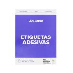 Etiqueta Adesiva Aquattro 16,93mmX44,45mm PCT 10fls