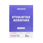 Etiqueta Adesiva Aquattro 210mmX297mm PCT 100fls