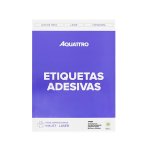 Etiqueta Adesiva Aquattro 25,4mmX66,7mm PCT 25fls