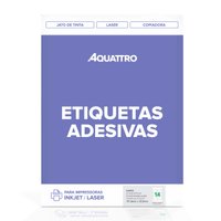 Etiqueta Adesiva 33,9 mm x 101,6 mm 25 folhas | Aquattro