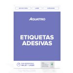Etiqueta Adesiva A4 251 38,1 mm x 21,2 mm 25 folhas | Aquattro