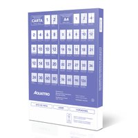 Etiqueta Adesiva 63,5 mm x 38,1 mm 100 folhas | Aquattro