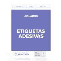 Etiqueta Adesiva 99 mm x 55,8 mm 25 folhas | Aquattro
