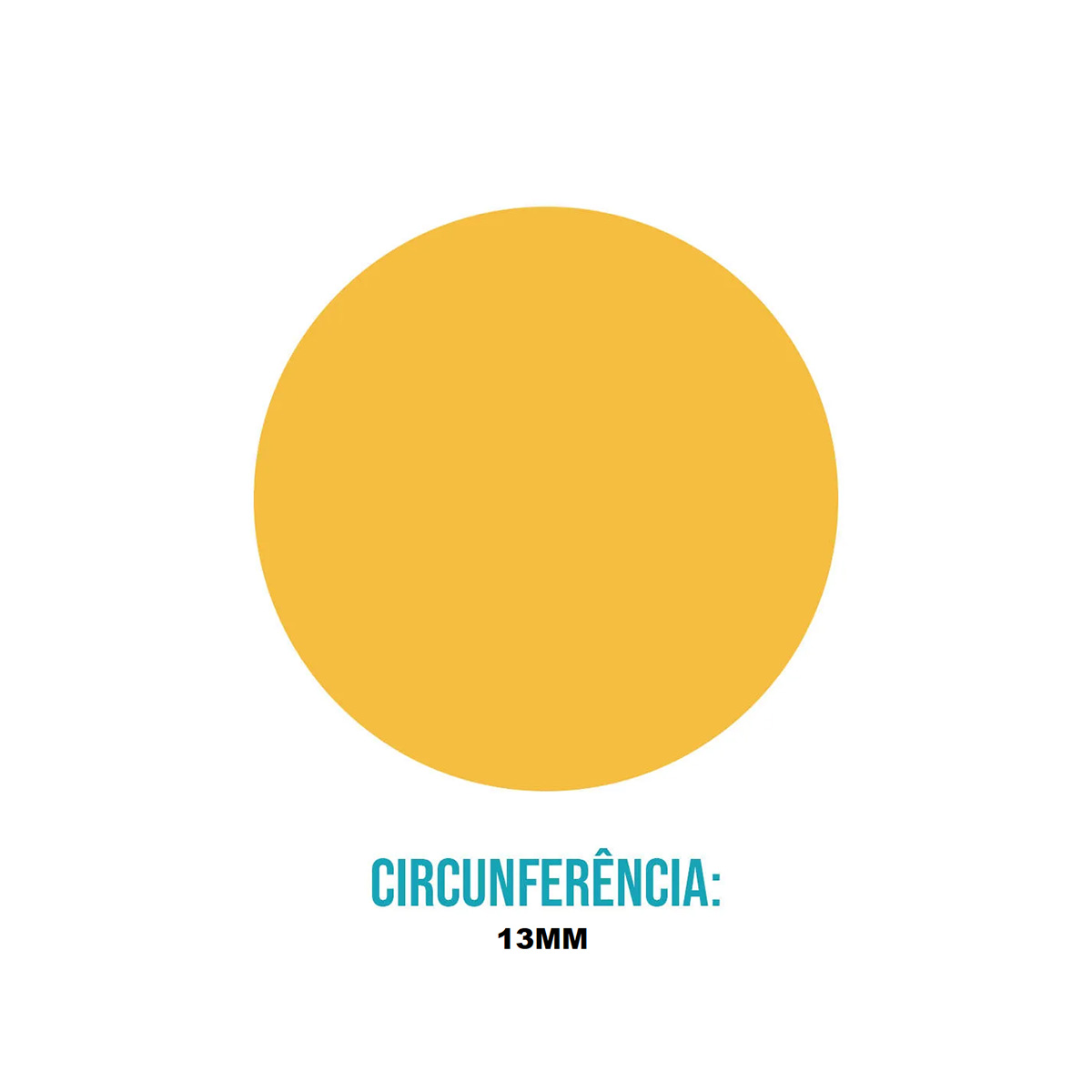 Etiqueta Adesiva Redonda 13 mm Ouro 5 folhas | Aquattro