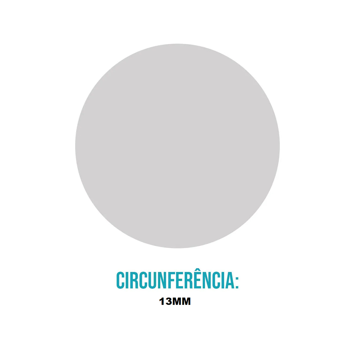 Etiqueta Adesiva Redonda 13 mm Prata 5 folhas | Aquattro