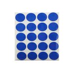 Etiqueta Adesiva Aquattro Redonda 19mm Azul PCT 10fls