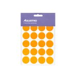 Etiqueta Adesiva Redonda 19 mm Laranja 10 folhas | Aquattro