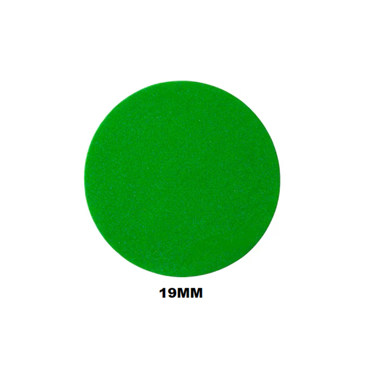 Etiqueta Adesiva Redonda 19 mm Verde 10 folhas | Aquattro