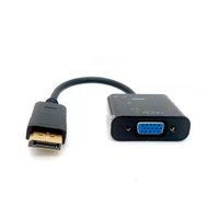 Cabo Adaptador VGA F para Displayport M MD9 6275 15cm Preto