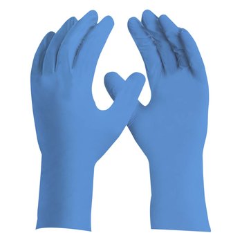 Luva Nitrílica Descartável Azul XG CX 100UN | Danny DA90200