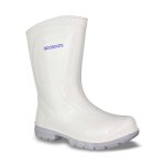 Bota de PU Cano Curto 36 Branca 91SPUC600 Ecoboots